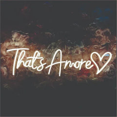 That's Amore Wedding Neon Sign