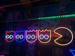 Pacman Neon Sign