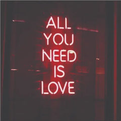 All You Need Is Love Wedding Neon Sign