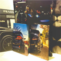 Custom Car Photo | 3D Canvas | Wooden Frames | AesthetixHome