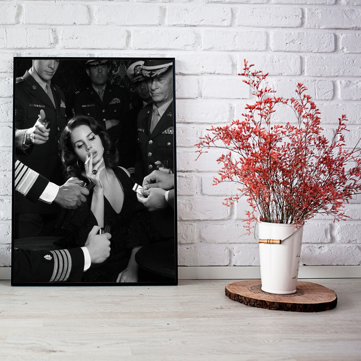 Custom Black & White | 3D Canvas | Wooden Frames | AesthetixHome