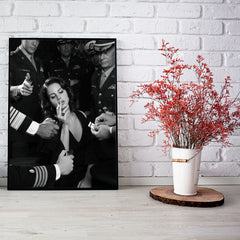 Custom Black & White | 3D Canvas | Wooden Frames | AesthetixHome